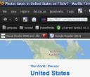 Flickr thinks the USA is paradise