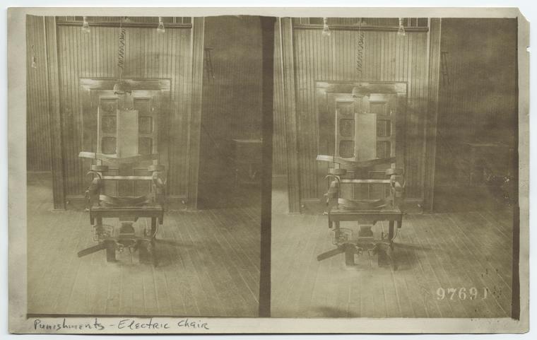 [Electric chairs.] Digital ID: 814385. New York Public Library